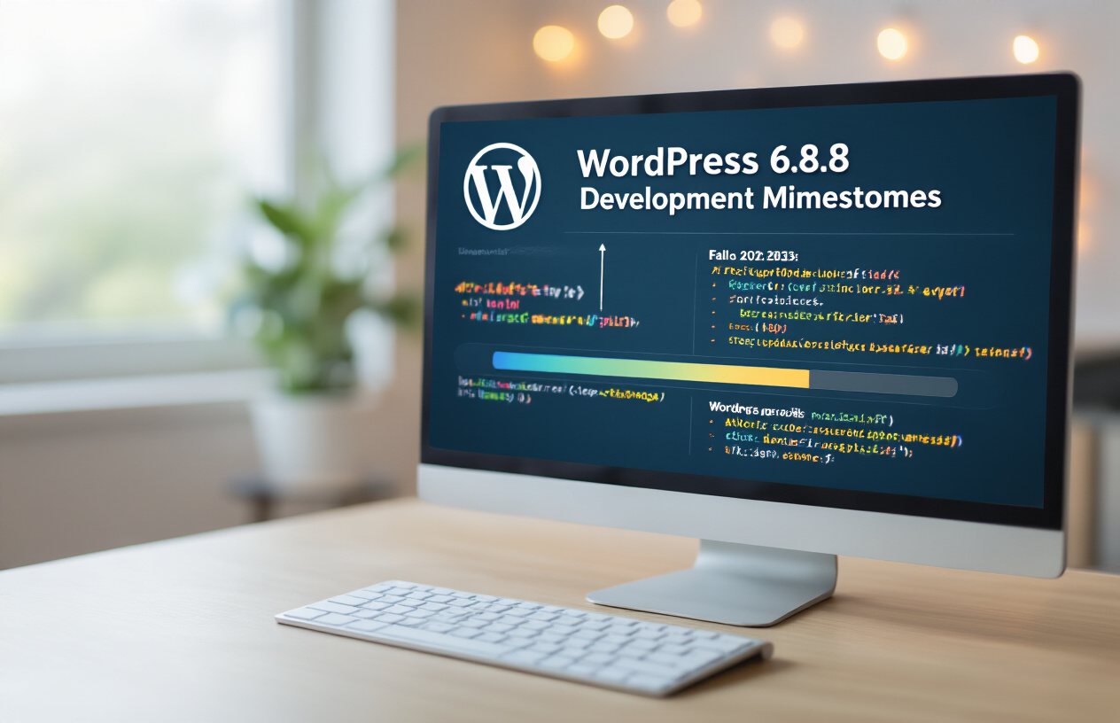 Overview of WordPress 6.8 Release Timeline