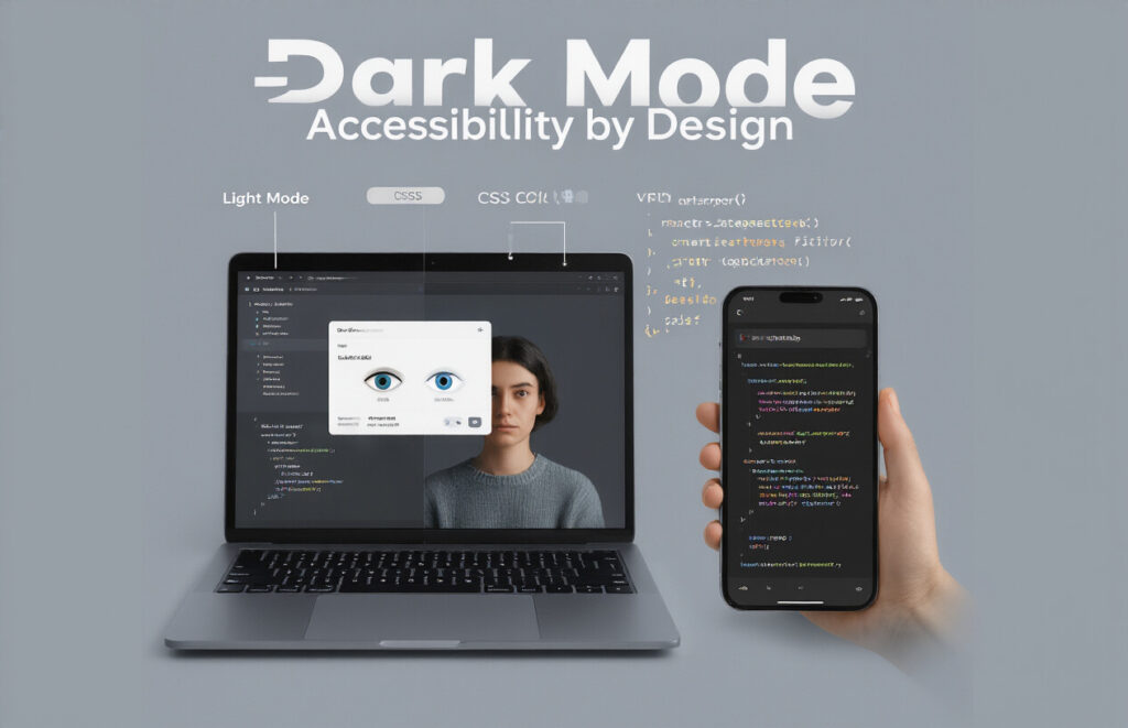 Dark Mode by Default: Designing Accessible Themes When Users Switch