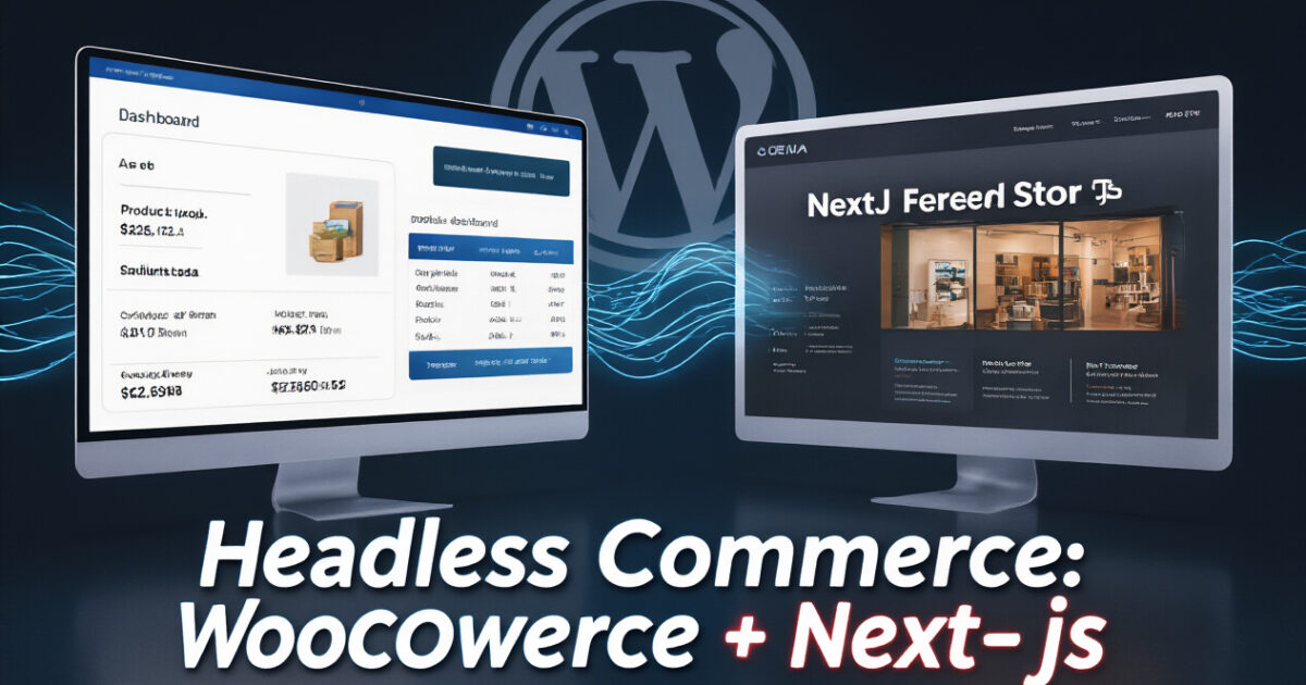 Headless Commerce on WordPress: When WooCommerce Meets Next.js
