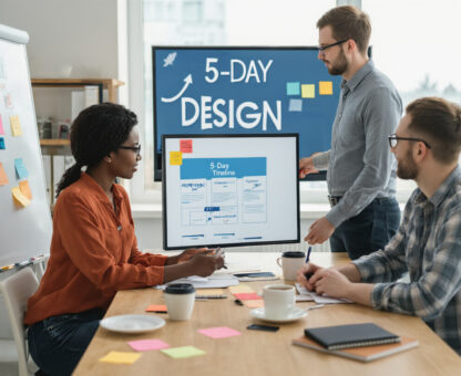 Design Sprints for Small Business Sites: 5‑Day Roadmap from Brief to Launch
