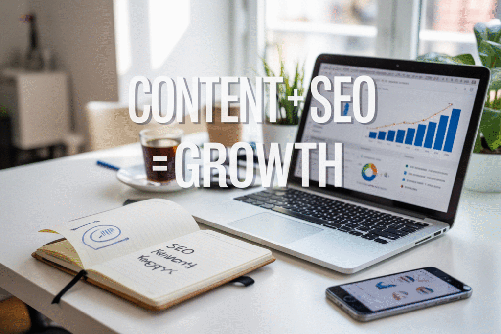 Content Creation + SEO: Writing That Builds Traffic—and Brand Authority