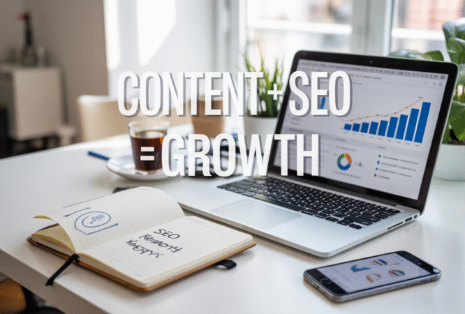 Content Creation + SEO: Writing That Builds Traffic—and Brand Authority