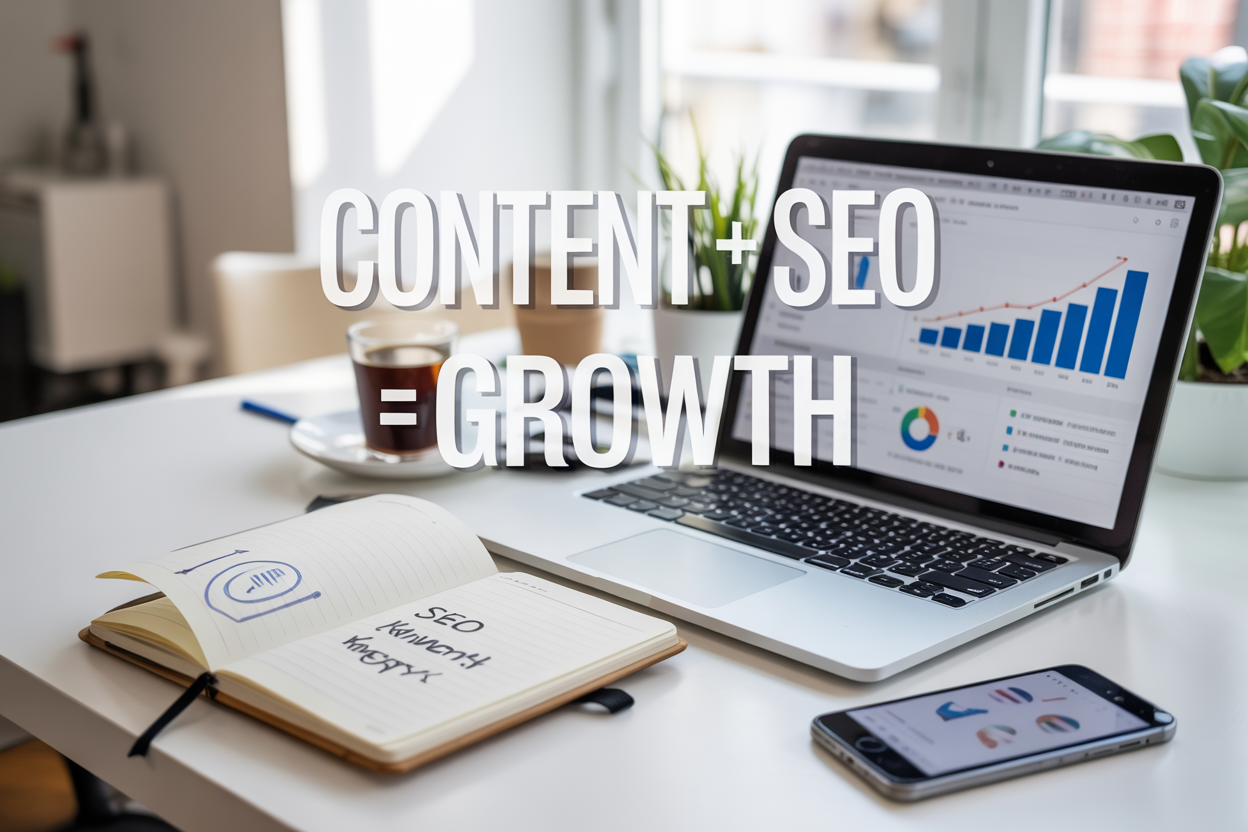 Content Creation + SEO: Writing That Builds Traffic—and Brand Authority